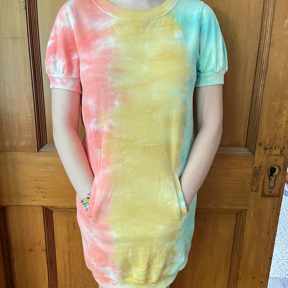 Ultra flirt Macys tie dye dress